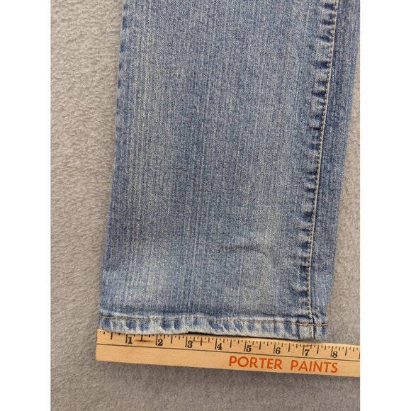 Aeropostale Jeans Womens 13/14 Blue Chelsea Bootcut Stretch Denim Light Wash - Picture 7 of 15